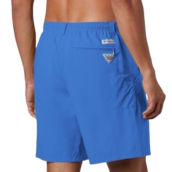 Columbia PFG Backcast lll Men's Blue Water Short Size-Small NWT - Picture 1 of 10
